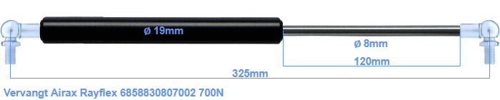 Airax Rayflex 6858830807002