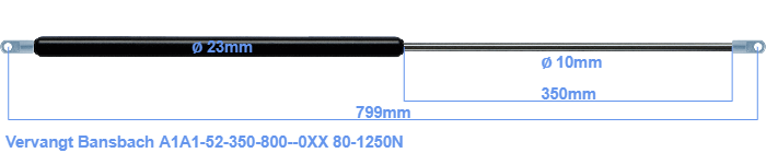 Bansbach A1A1-52-350-800--0XX