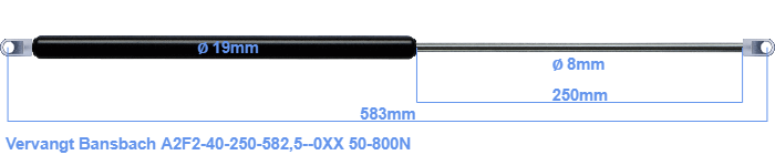 Bansbach A2F2-40-250-582,5--0XX