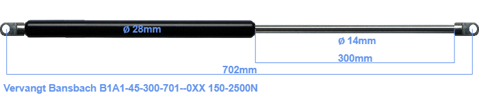 Bansbach B1A1-45-300-701--0XX
