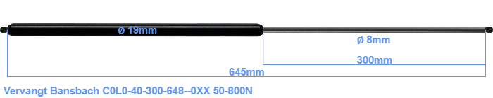 Bansbach C0L0-40-300-648--0XX