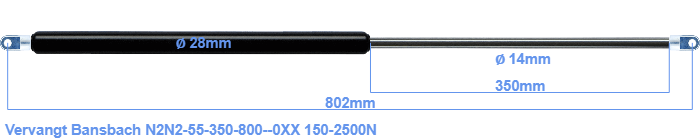 Bansbach N2N2-55-350-800--0XX