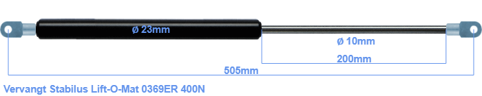 Stabilus Lift-O-Mat 0369ER