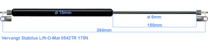 Stabilus Lift-O-Mat 0542TR