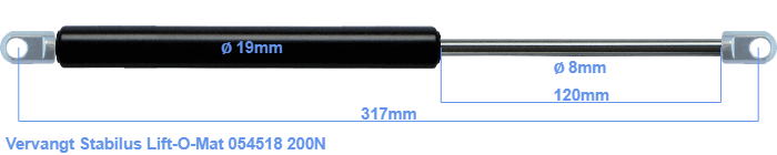 Stabilus Lift-O-Mat 054518