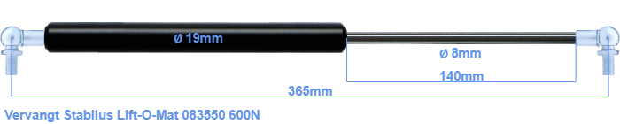 Stabilus Lift-O-Mat 083550