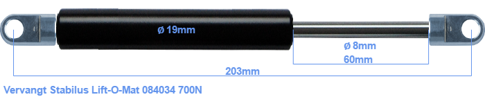 Stabilus Lift-O-Mat 084034