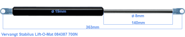 Stabilus Lift-O-Mat 084387