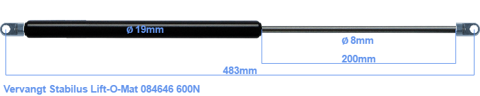 Stabilus Lift-O-Mat 084646