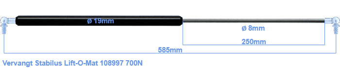 Stabilus Lift-O-Mat 108997
