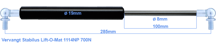 Stabilus Lift-O-Mat 1114NP