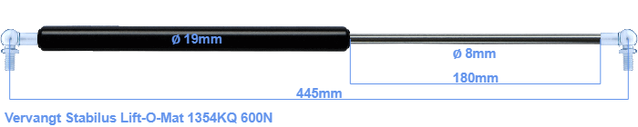 Stabilus Lift-O-Mat 1354KQ