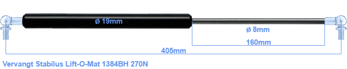 Stabilus Lift-O-Mat 1384BH