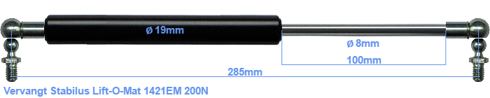 Stabilus Lift-O-Mat 1421EM