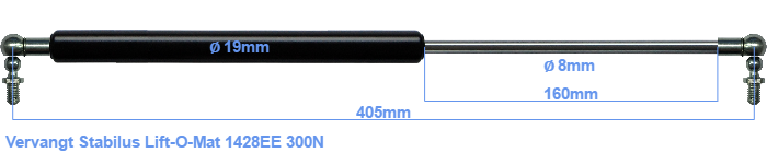 Stabilus Lift-O-Mat 1428EE
