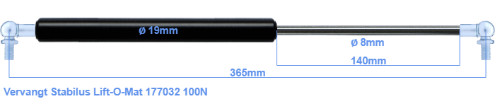 Stabilus Lift-O-Mat 177032