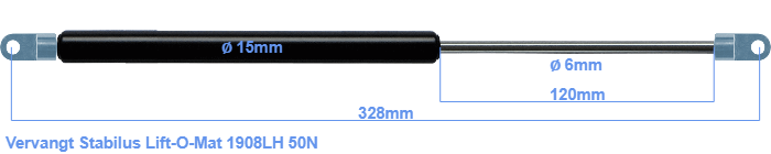 Stabilus Lift-O-Mat 1908LH