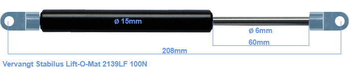Stabilus Lift-O-Mat 2139LF