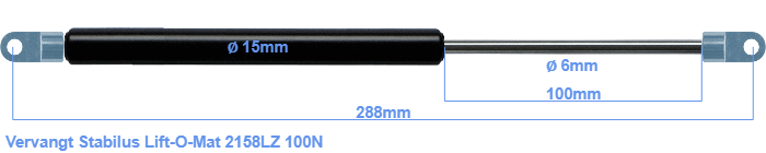 Stabilus Lift-O-Mat 2158LZ