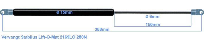 Stabilus Lift-O-Mat 2169LO