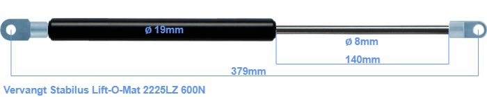 Stabilus Lift-O-Mat 2225LZ