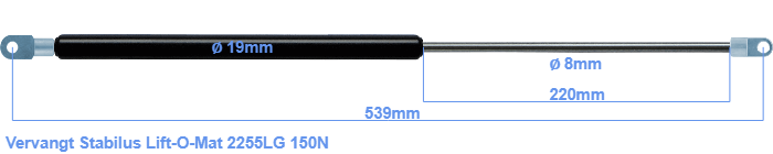 Stabilus Lift-O-Mat 2255LG