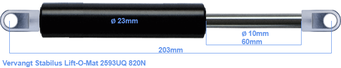 Stabilus Lift-O-Mat 2593UQ