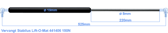 Stabilus Lift-O-Mat 441406