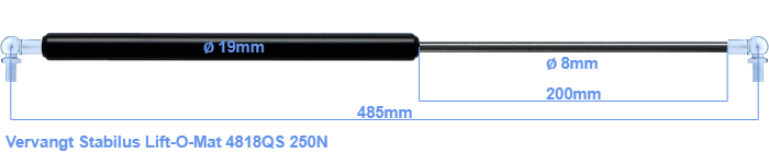 Stabilus Lift-O-Mat 4818QS