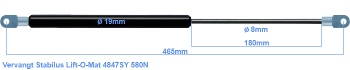 Stabilus Lift-O-Mat 4847SY