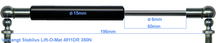 Stabilus Lift-O-Mat 4911DR