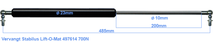 Stabilus Lift-O-Mat 497614