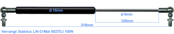 Stabilus Lift-O-Mat 5027DJ