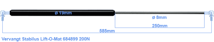 Stabilus Lift-O-Mat 684899