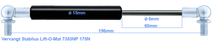 Stabilus Lift-O-Mat 7353NP