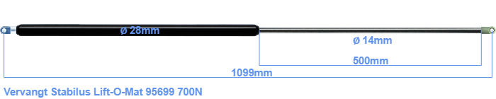 Stabilus Lift-O-Mat 95699