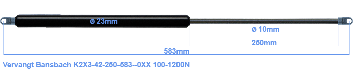 Bansbach K2X3-42-250-583--0XX