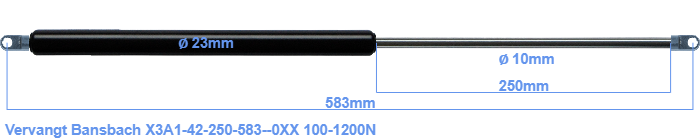 Bansbach X3A1-42-250-583--0XX