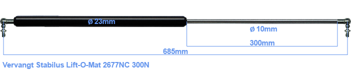 Stabilus Lift-O-Mat 2677NC