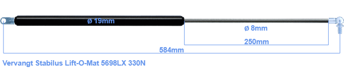 Stabilus Lift-O-Mat 5698LX