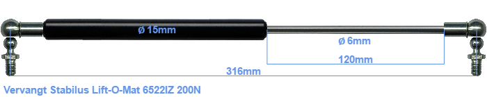 Stabilus Lift-O-Mat 6522IZ