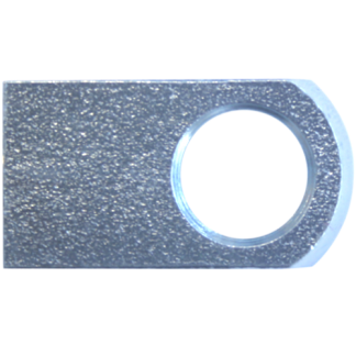 M8 Schroefoog 19mm (10mm dik, gat 10.1mm)