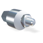Adapter voor blokkeerpijp M10 RVS 316