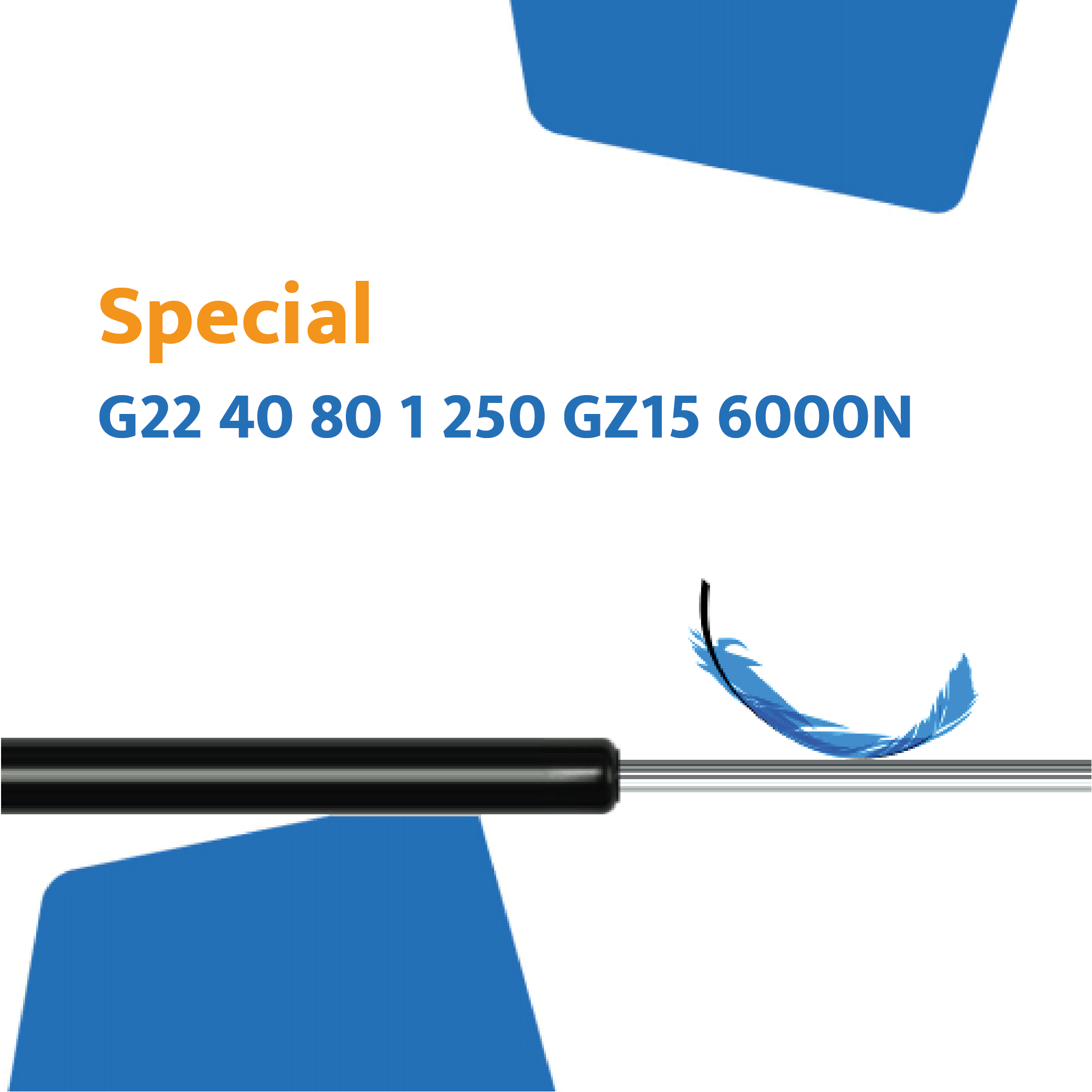 Hahn gasveer G22 40 80 1 250 GZ15 6000N/5