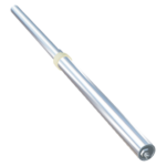 Gasveer 10-23 slag 300 RVS 304 met blokkeerpijp