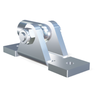 M10 Schroefoog (27mm) en beugel (max. 2500N) M10 Schroefoog (27mm) en beugel (max. 2500N)