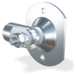 M10 Schroefoog (27mm) en ronde plaat (max. 1200N)