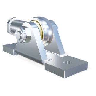 M10 Stangkop (43mm) en beugel (max. 3000N) M10 Stangkop (43mm) en beugel (max. 3000N)