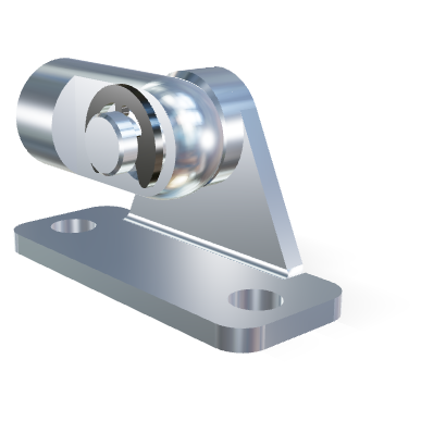 M3.5 Schroefoog (11mm) en beugel