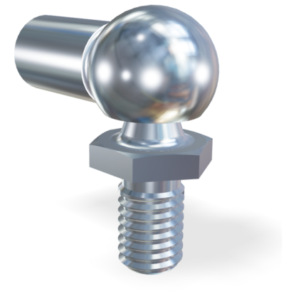 M5 Kogelgewricht 22mm (kogel met M8)